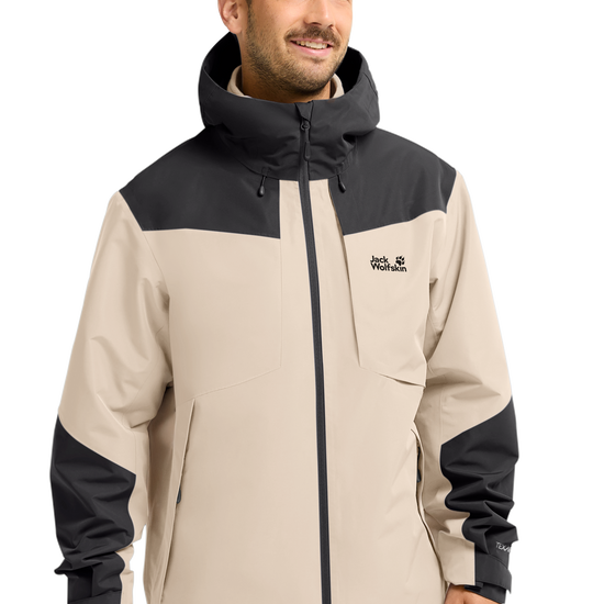 Jack Wolfskin FLEXTRAIL 2L Jacke Herren – Oyster