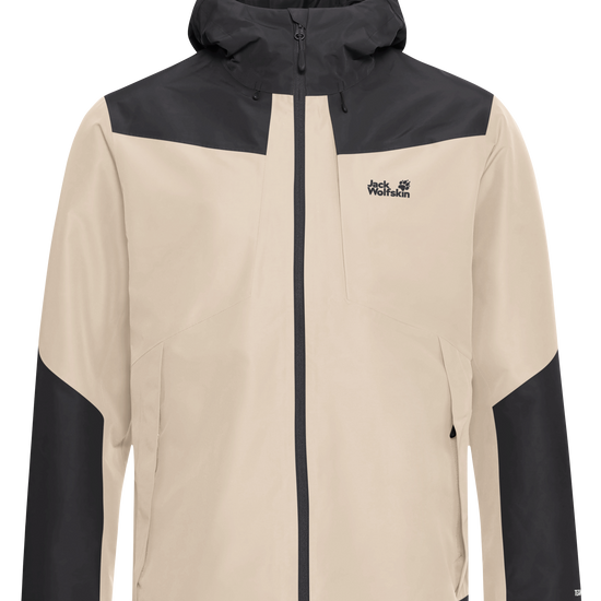 Jack Wolfskin FLEXTRAIL 2L Jacke Herren – Oyster