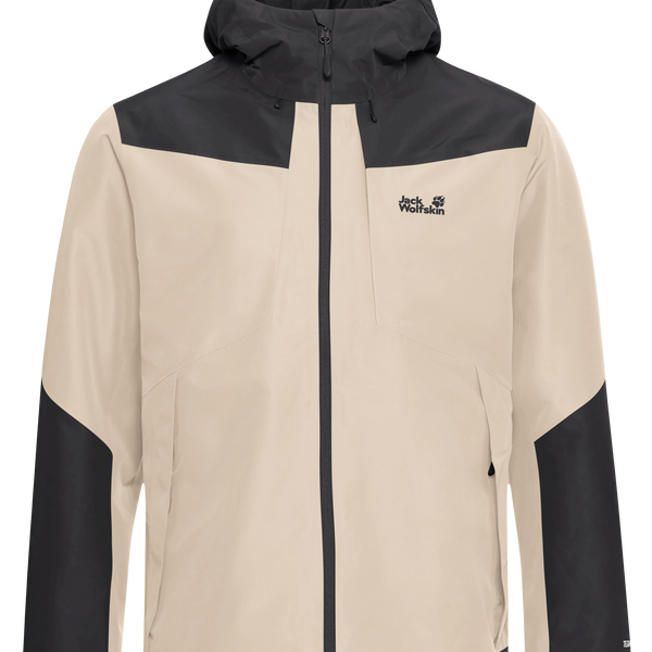 Jack Wolfskin FLEXTRAIL 2L Jacke Herren – Oyster