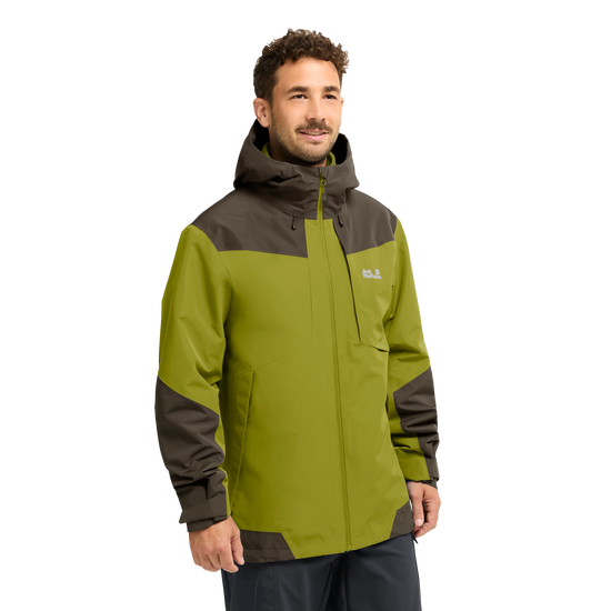Jack Wolfskin FLEXTRAIL 2L Jacke Herren – Khaki Green