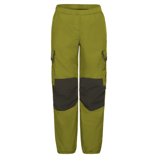 Jack Wolfskin CARGO WINTER PANTS K Kinder Winterhose Khaki Green 2