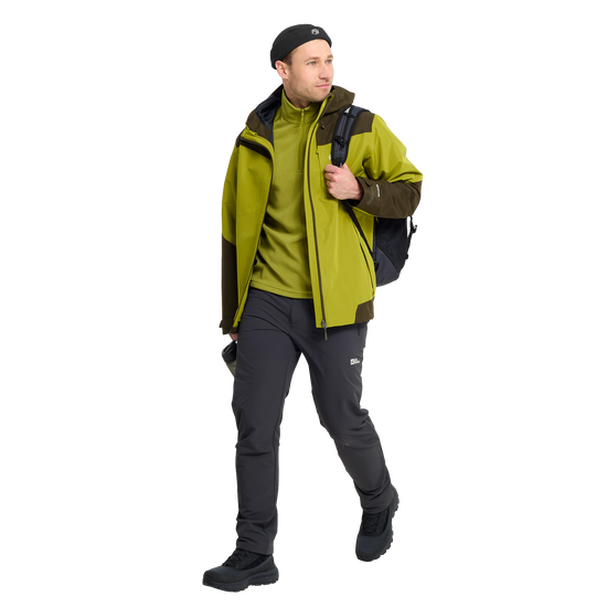 Jack Wolfskin VERTIGO FISHER BEANIE Unisex Fleecehut Black studio