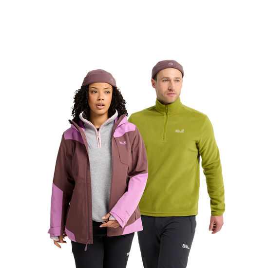 Jack Wolfskin VERTIGO FISHER BEANIE Unisex Fleecehut Sheer Plum studio