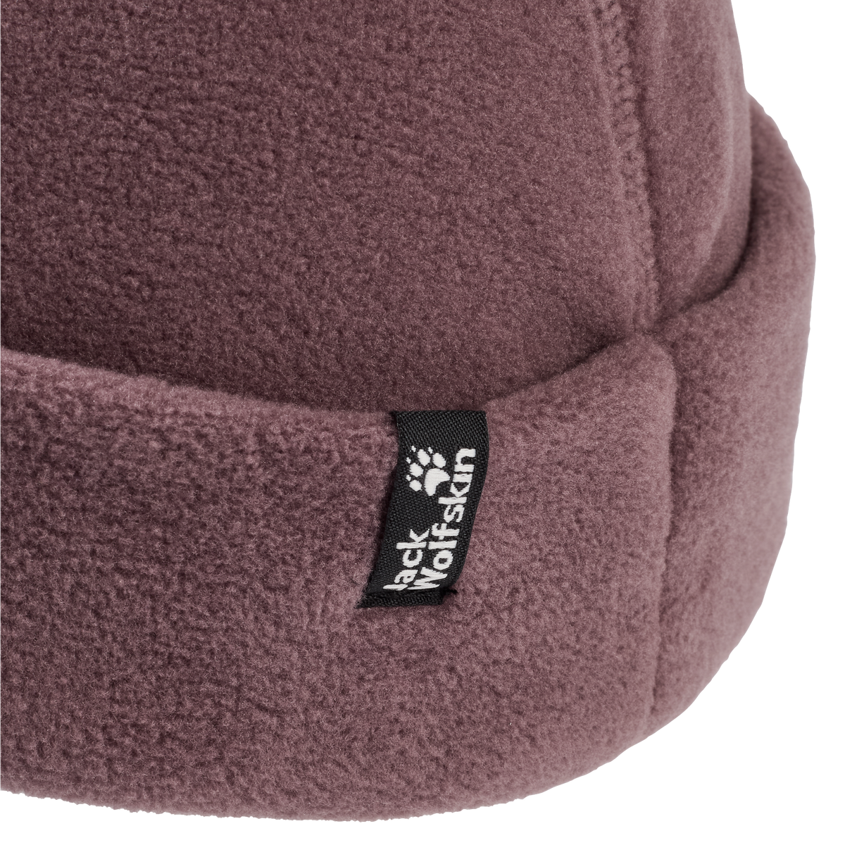 Jack Wolfskin VERTIGO FISHER BEANIE Unisex Fleecehut Sheer Plum detail