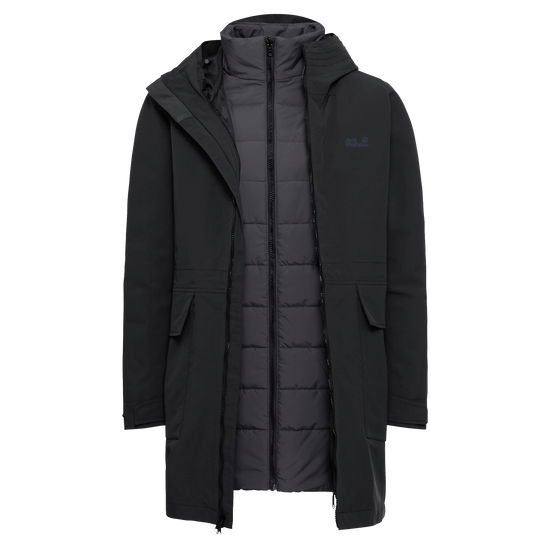 Jack Wolfskin NABUR 3IN1 Mantel Damen