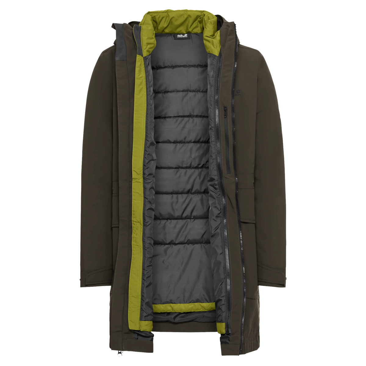 Jack Wolfskin NABUR 3IN1 Mantel Damen
