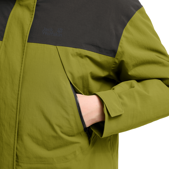 Jack Wolfskin ICE FLARE Isolationsjacke Damen – Khaki Green – 4-ma131