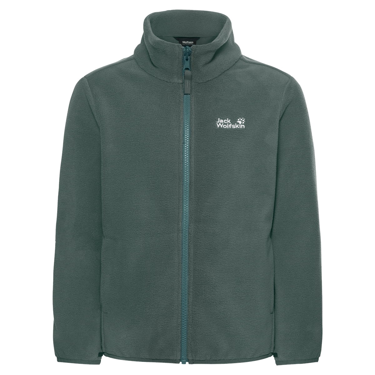 Jack Wolfskin TAUNUS 200 FZ K Kinder Fleecejacke Sago Palm 9-a100