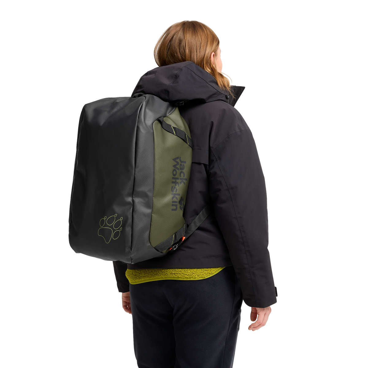 Jack Wolfskin TECTON DUFFLE 35 Rich Olive 2-me100