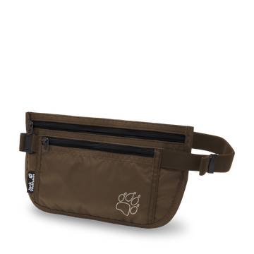 Jack Wolfskin DOCUMENT BELT DE LUXE Bauchtasche Fawn 1-e100