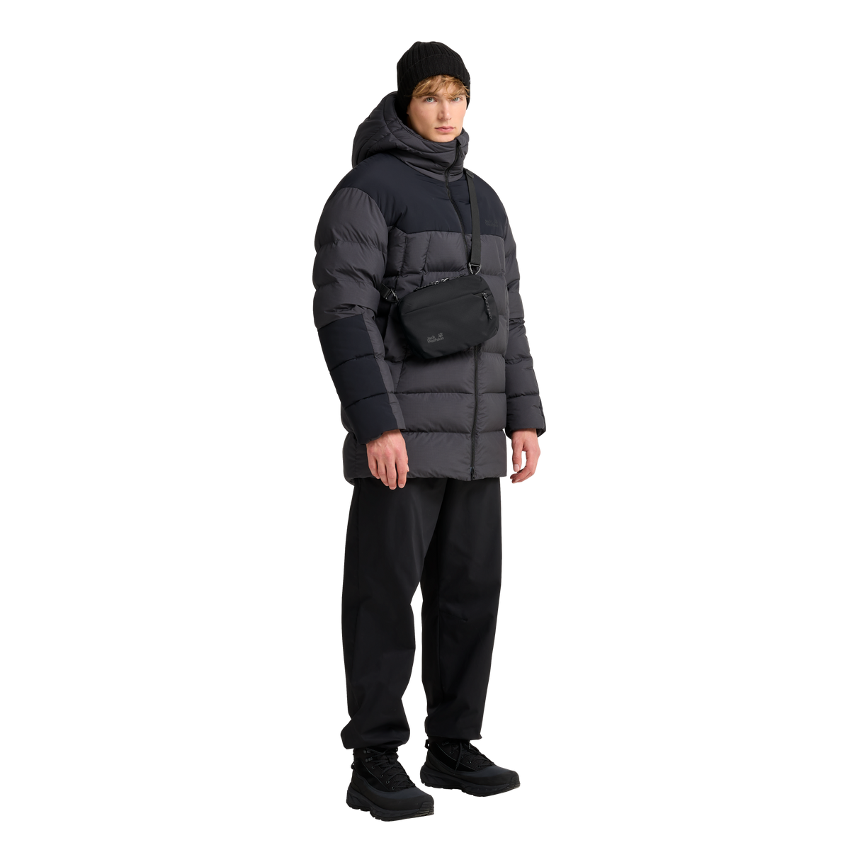 Jack Wolfskin KONYA CONVERTIBLE Unisex Umhängetasche Black 3-me120