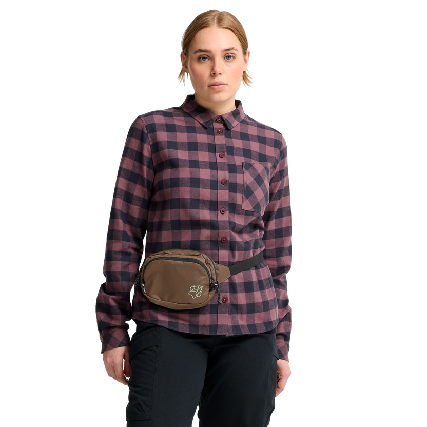 Jack Wolfskin WANDERMOOD HIPBAG Fawn – Studioansicht