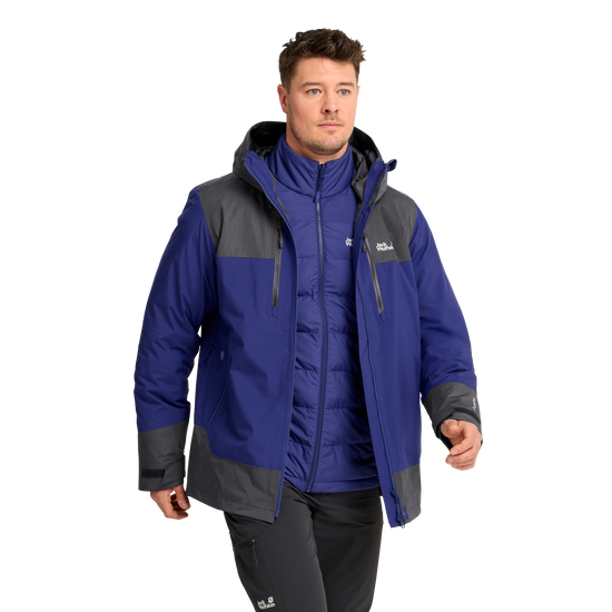 Jack Wolfskin JASPER DECADE 3IN1 Glow Ink – 1-ma105