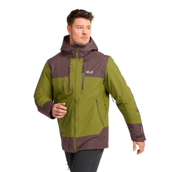 Jack Wolfskin JASPER DECADE 3IN1 Khaki Green – 2-ma100