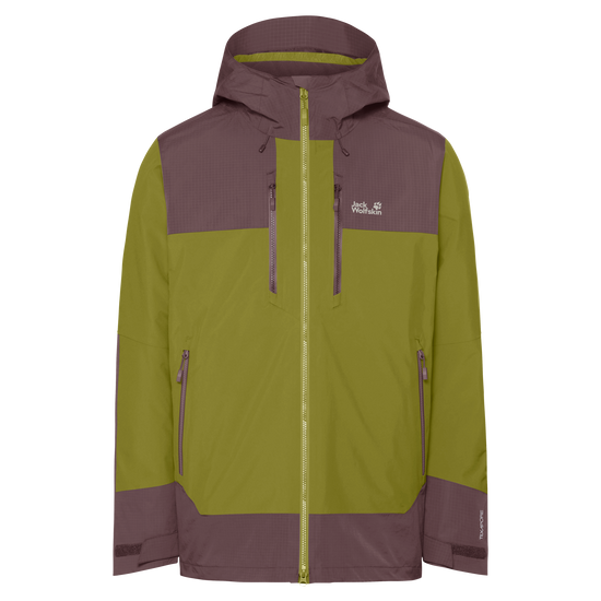Jack Wolfskin JASPER DECADE 3IN1 Khaki Green – 9-a100