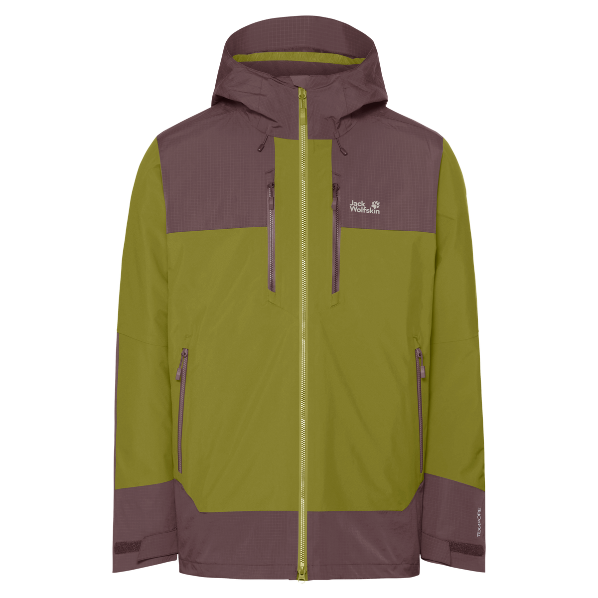 Jack Wolfskin JASPER DECADE 3IN1 Khaki Green – 9-a100