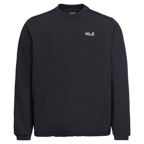 Jack Wolfskin COLD RIDGE CREWNECK M Phantom Packshot vorne