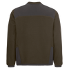 Jack Wolfskin COLD RIDGE CREWNECK M Obsidian Moss Packshot hinten