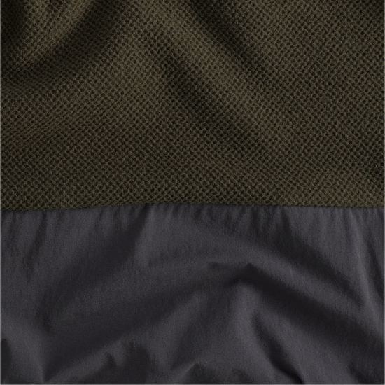 Jack Wolfskin COLD RIDGE CREWNECK M Obsidian Moss Packshot Detail