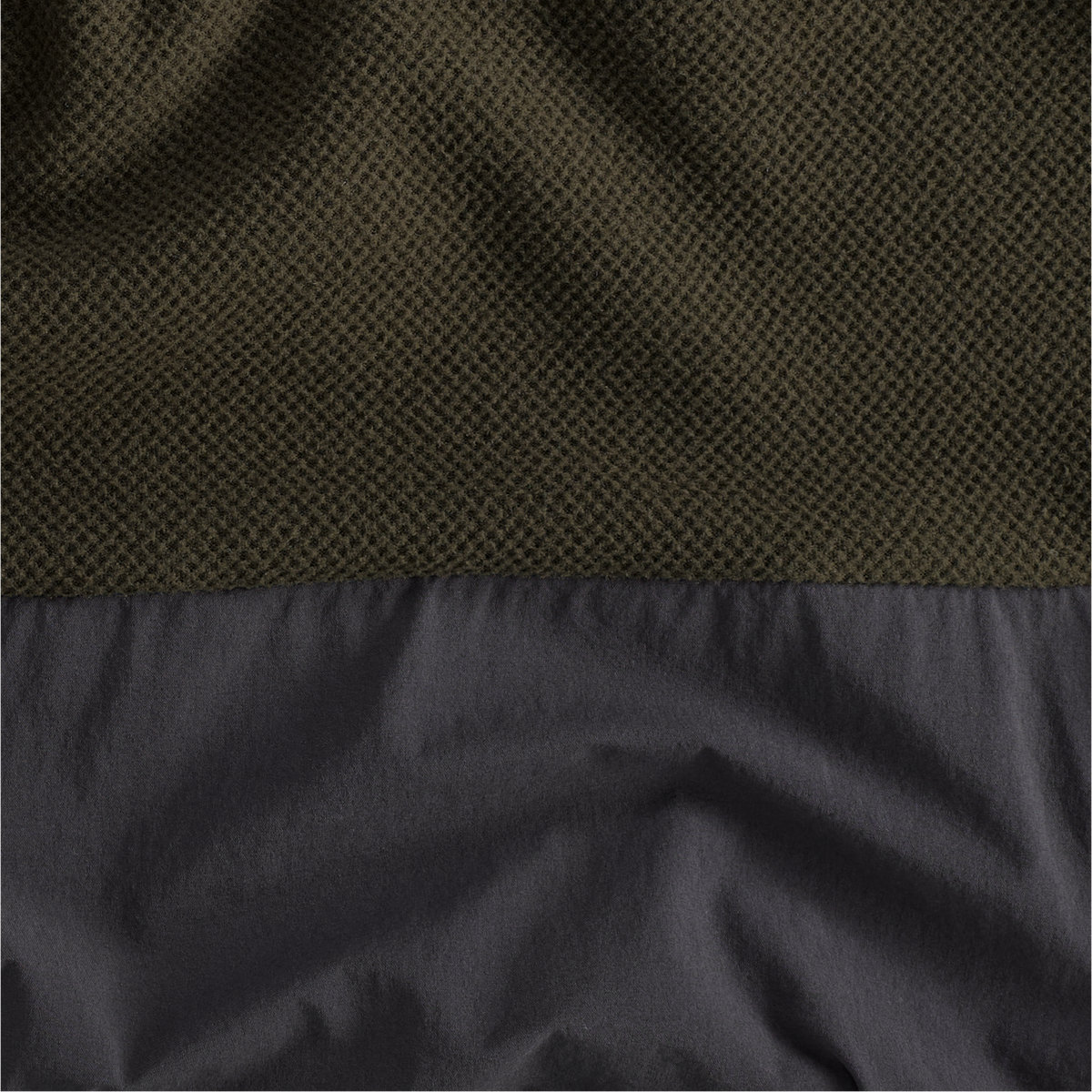 Jack Wolfskin COLD RIDGE CREWNECK M Obsidian Moss Packshot Detail
