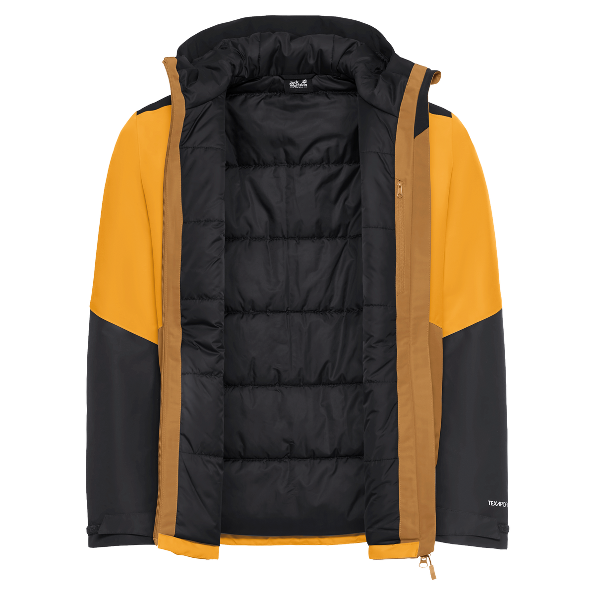 Jack Wolfskin STONETRAIL 2L INS Jacke Herren Burly Yellow JW 9-a105