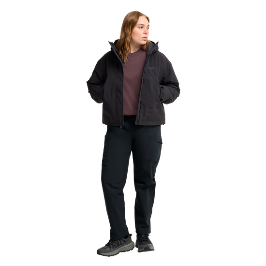 Jack Wolfskin SOLACE CREWNECK Unisex Fleecepullover Sheer Plum 3-ma115