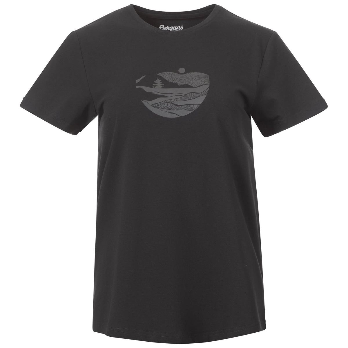 Bergans W NORDMARKA ORGANIC COTTON PRINT TEE