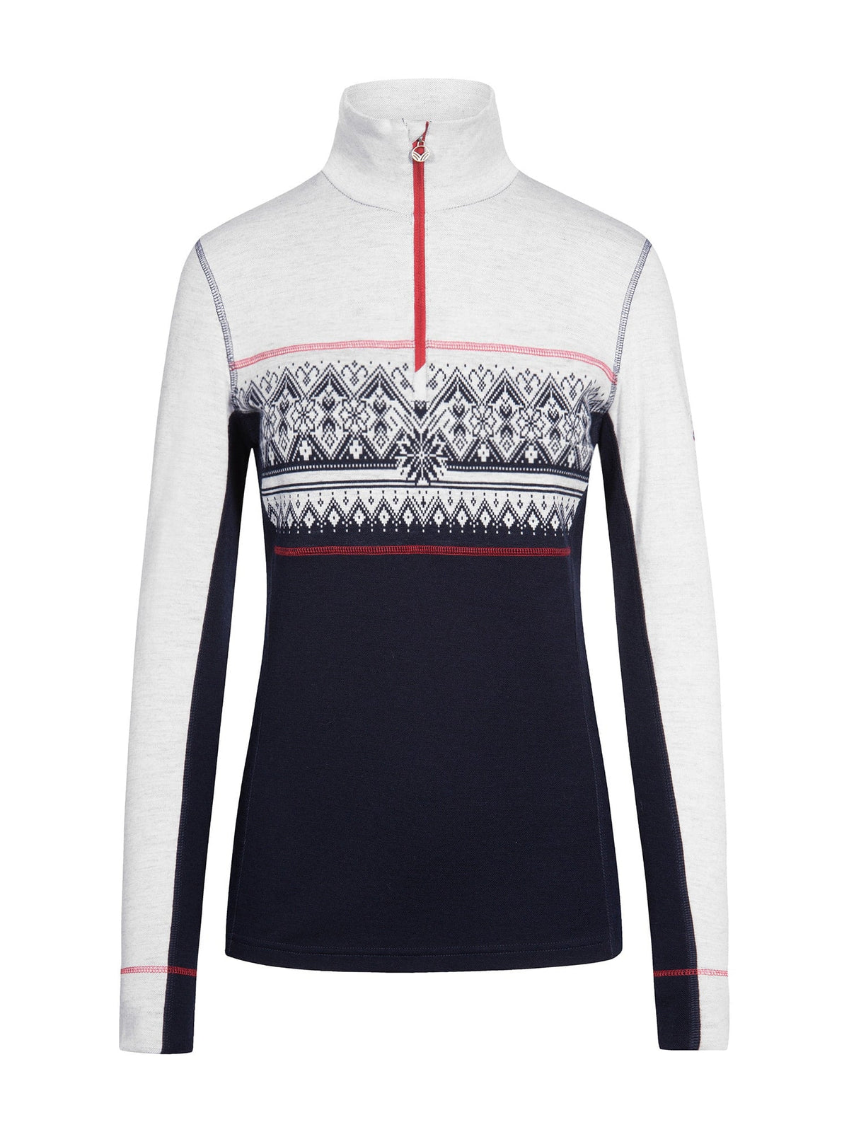 Dale Of Norway MORITZ Basic Damen – Navy - White - Raspberry – Packshot