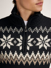 Dale Of Norway MYKING Herren – Black - Brown - Offwhite – Detail 3