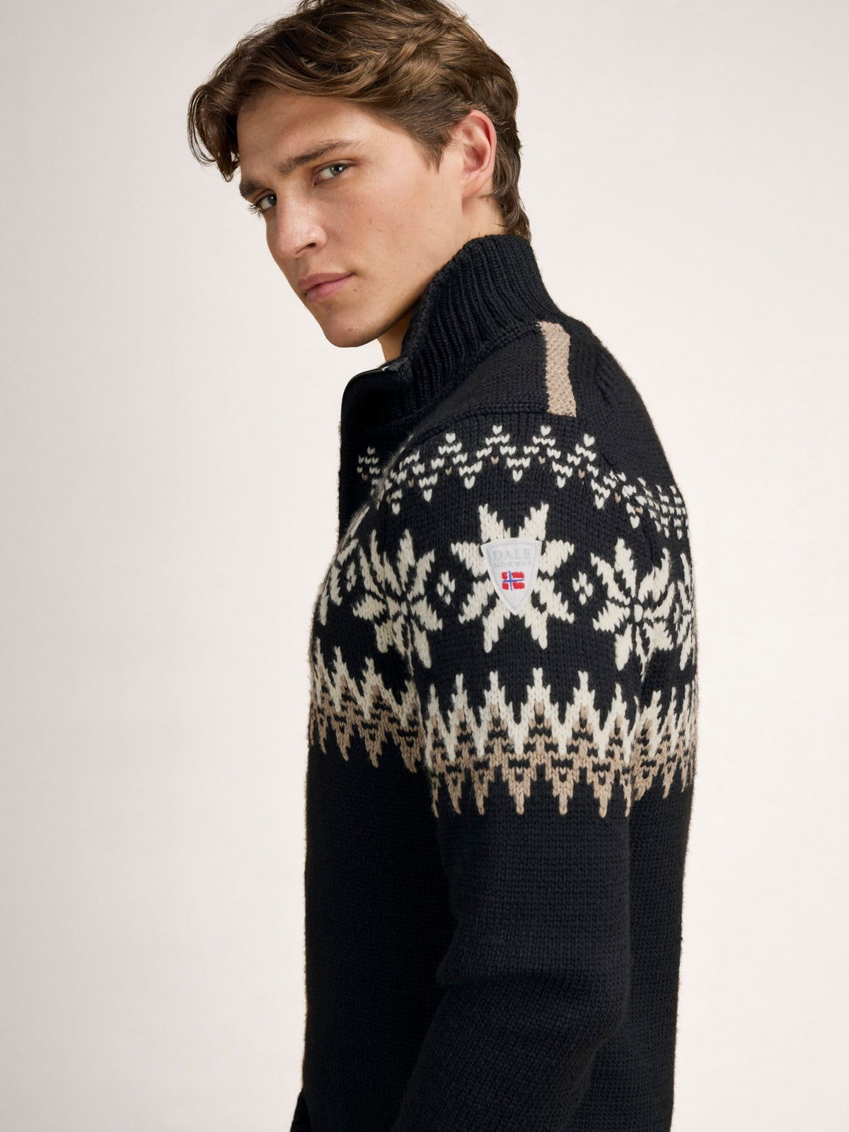 Dale Of Norway MYKING Herren – Black - Brown - Offwhite – Studio 9