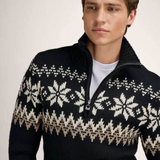 Dale Of Norway MYKING Herren – Black - Brown - Offwhite – Studio 10