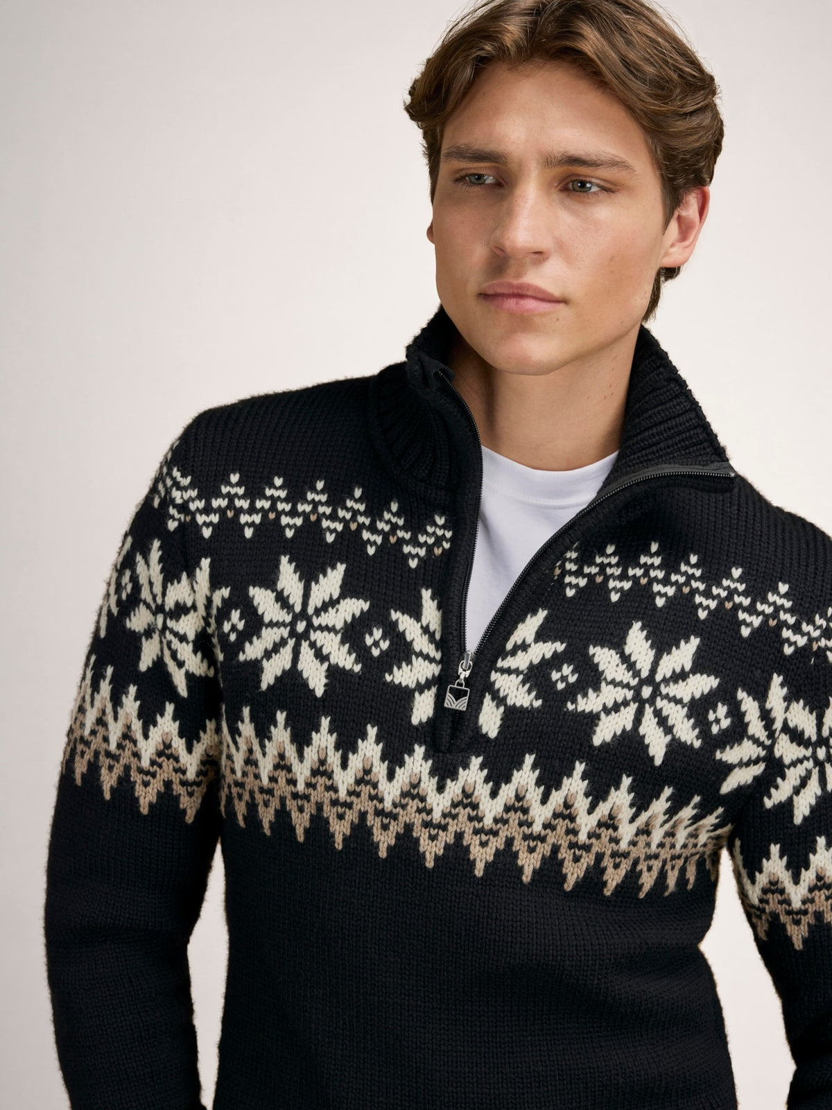 Dale Of Norway MYKING Herren – Black - Brown - Offwhite – Studio 10