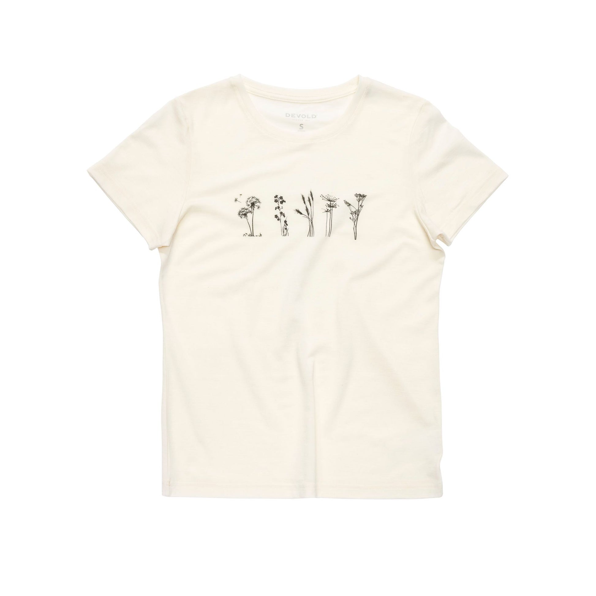 Devold CLASSIC FLOWERS TEE WMN
