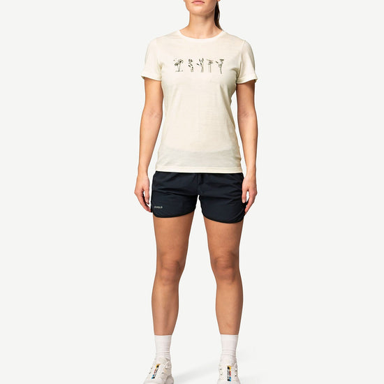 Devold CLASSIC FLOWERS TEE WMN