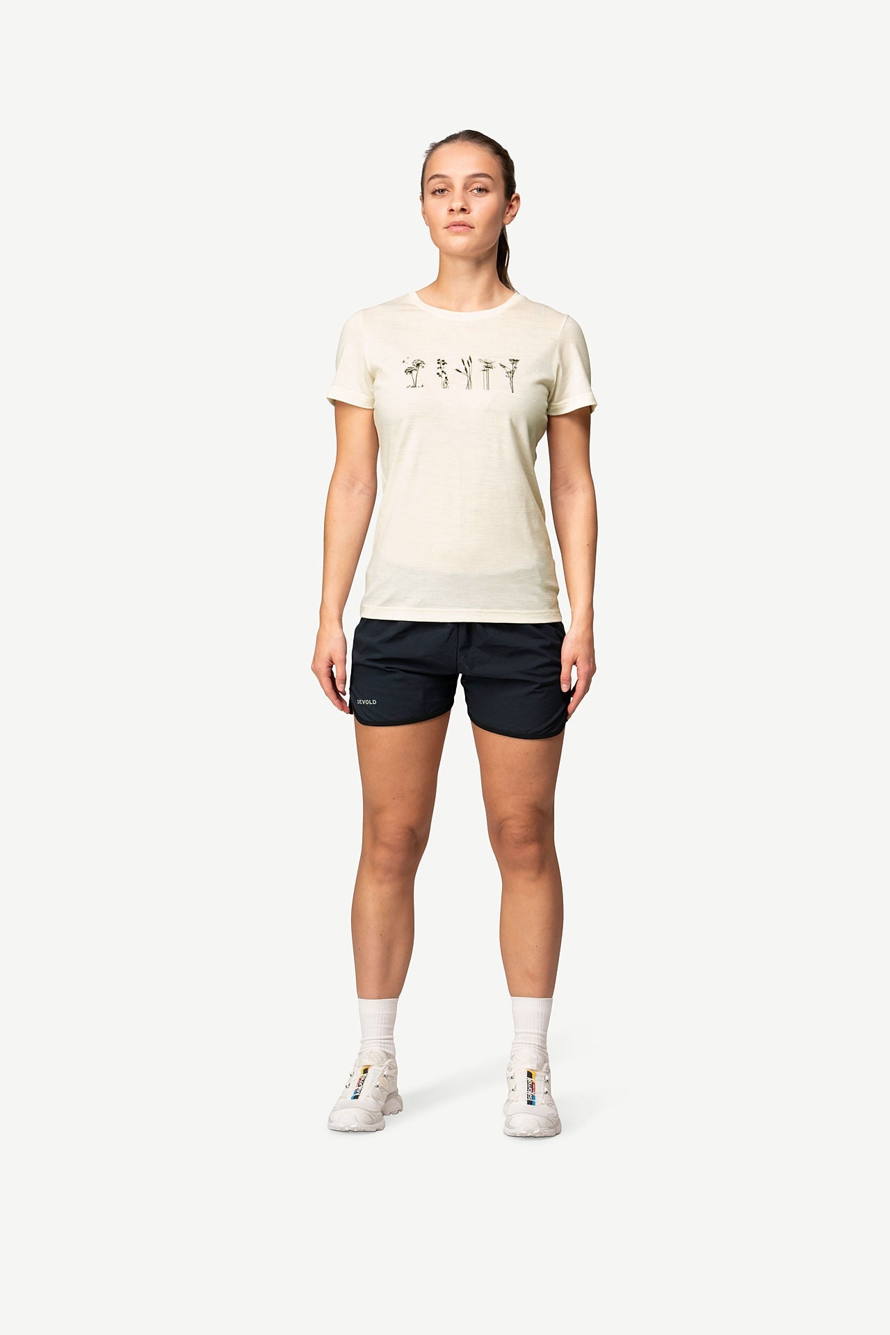 Devold CLASSIC FLOWERS TEE WMN