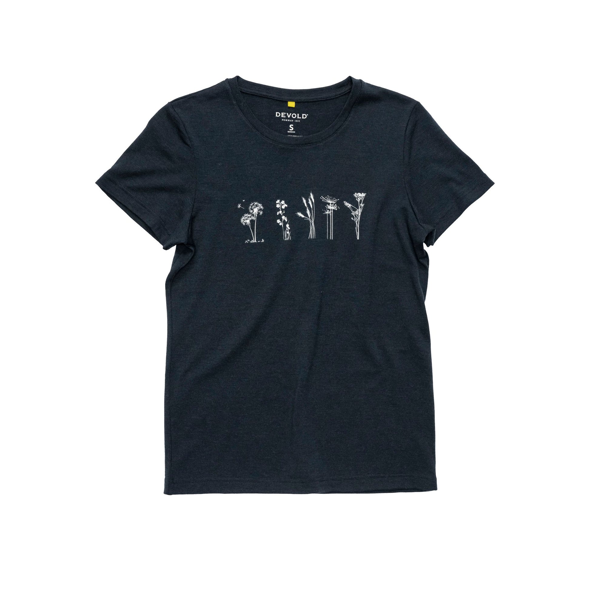 Devold CLASSIC FLOWERS TEE WMN