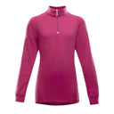 Devold DUO ACTIVE MERINO ZIP NECK JUNIOR