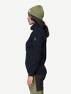 Devold NANSEN Zip-Wollpullover Unisex – DARK BLUE MELANGE – Studioansicht