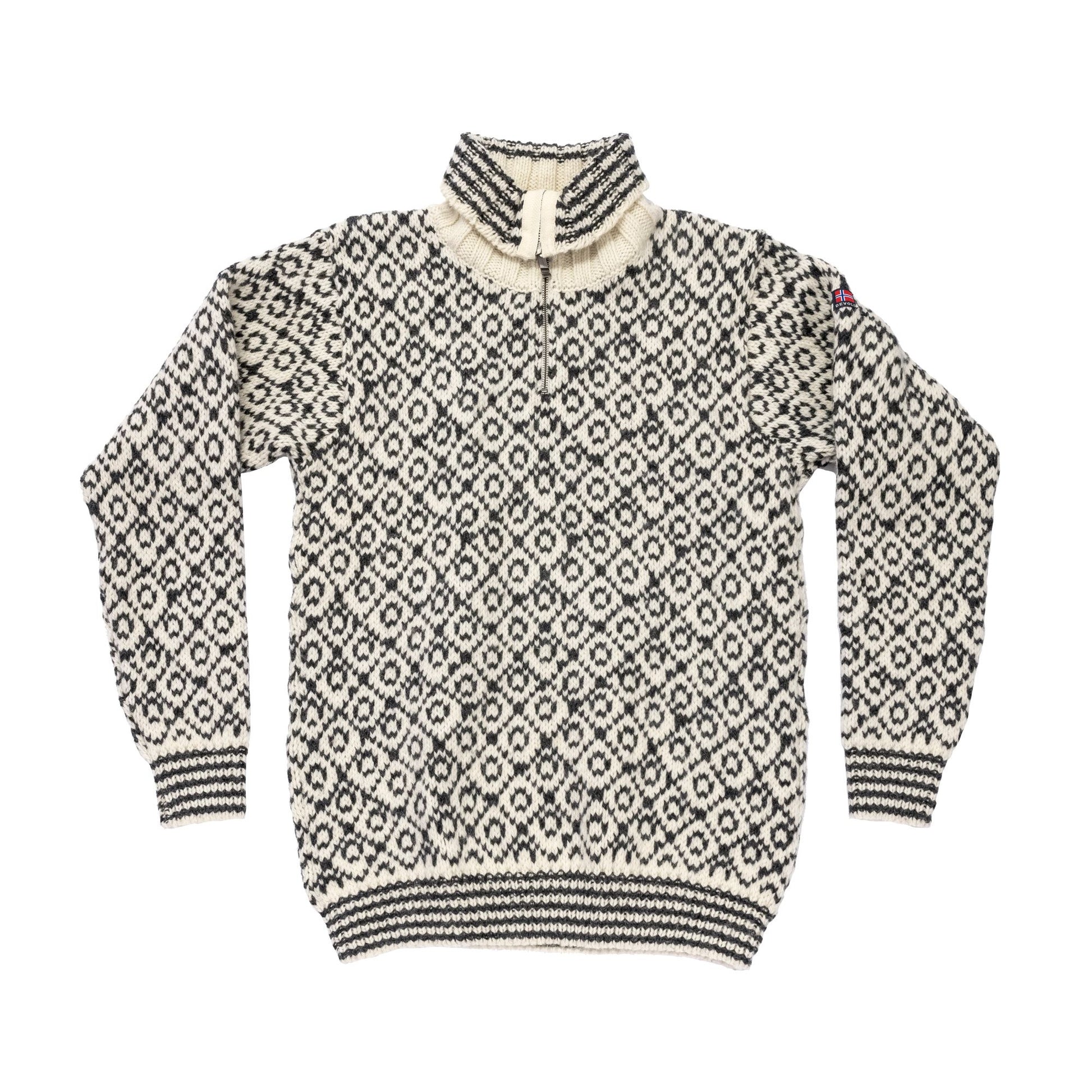 Devold SVALBARD WOOL ZIP NECK