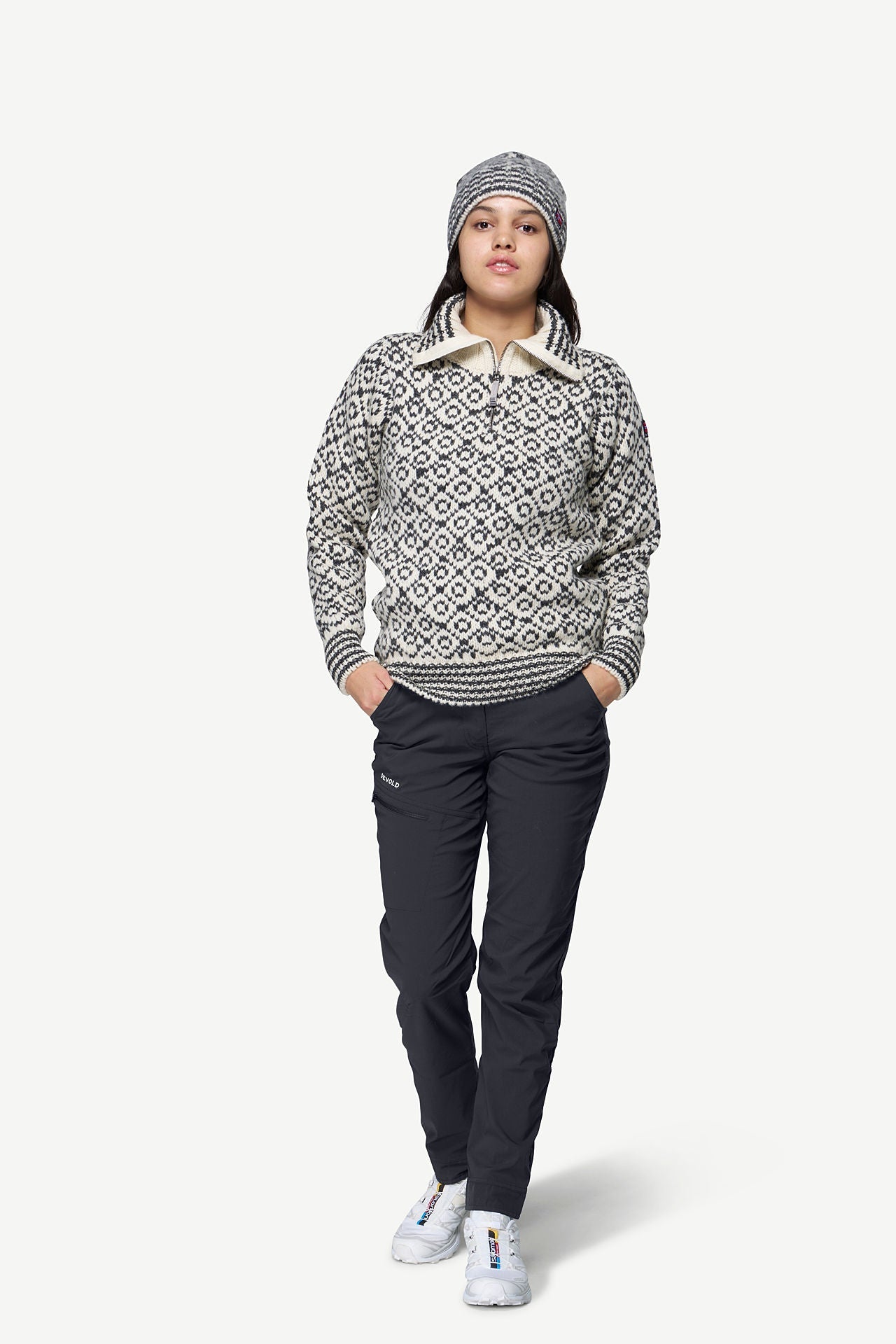 Devold SVALBARD WOOL ZIP NECK