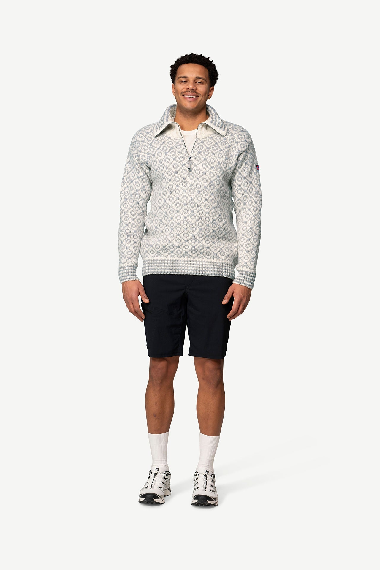 Devold SVALBARD WOOL ZIP NECK