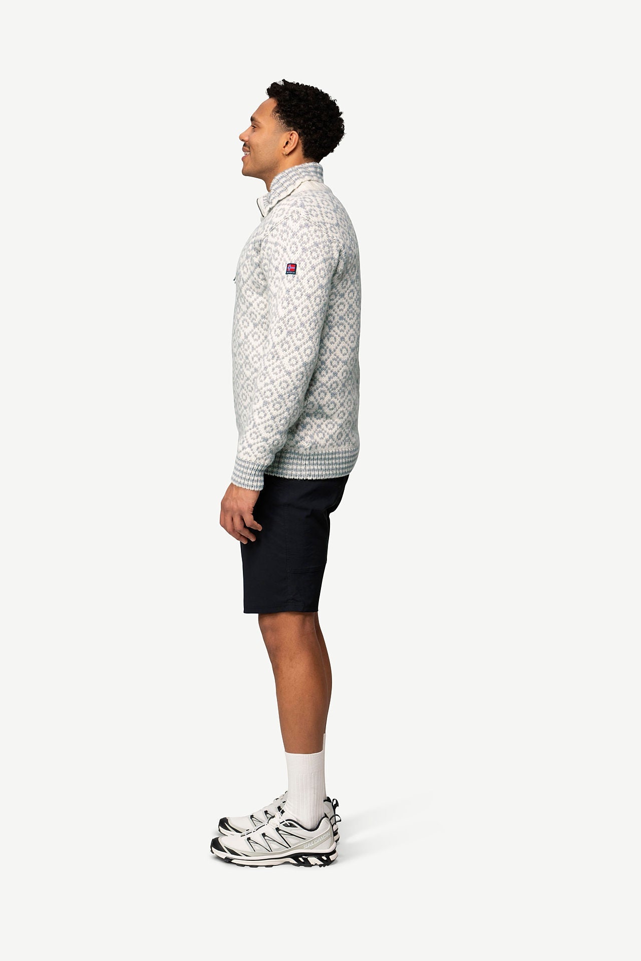 Devold SVALBARD WOOL ZIP NECK