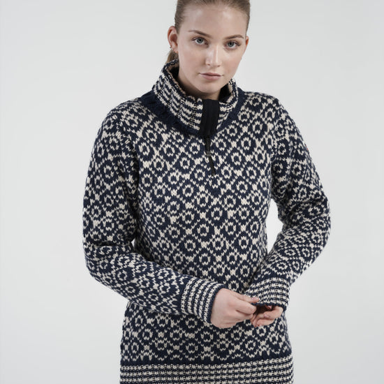 Devold SVALBARD WOOL ZIP NECK