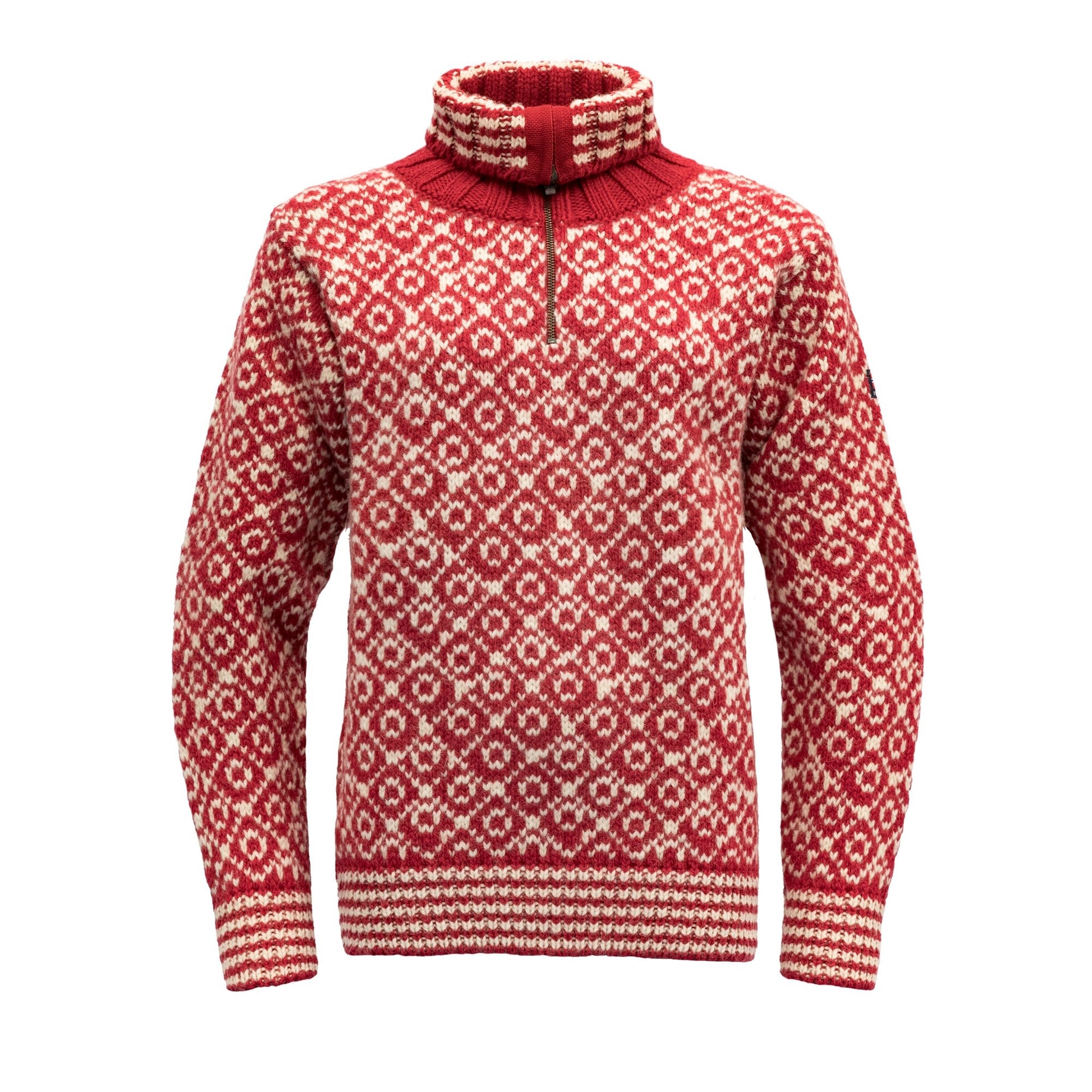 Devold SVALBARD WOOL ZIP NECK