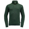 Devold SVALBARD WOOL ZIP NECK