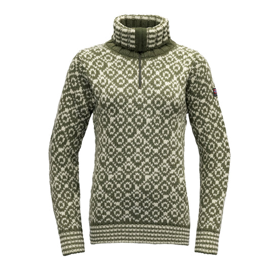 Devold SVALBARD WOOL ZIP NECK