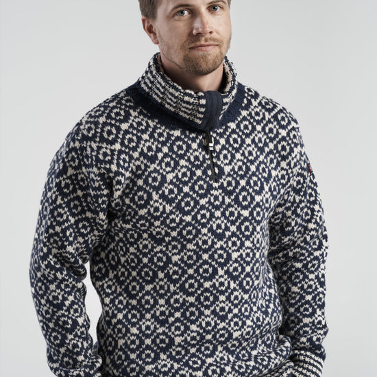 Devold SVALBARD WOOL ZIP NECK