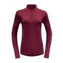 Devold W BREEZE MERINO 150 ZIP NECK