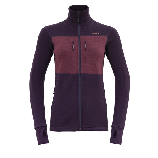 Devold W EGGA GRID MERINO JACKET