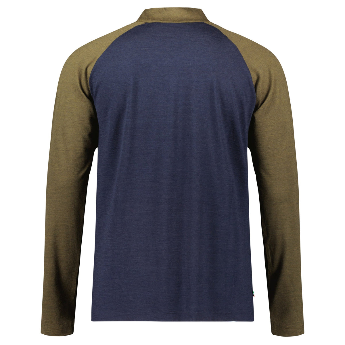 Dolomite M CRISTALLO ZIP MERINO LS TEE